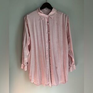 Onia Coverup Beach Pool Button Down Pockets